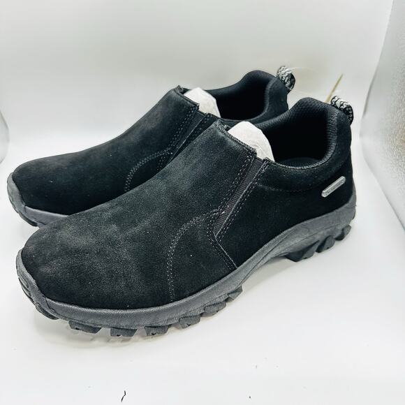 Size 7.5 - Bearpaw Max Black II (011) Womens Slip In Suede Shoe - Picture 3 of 6